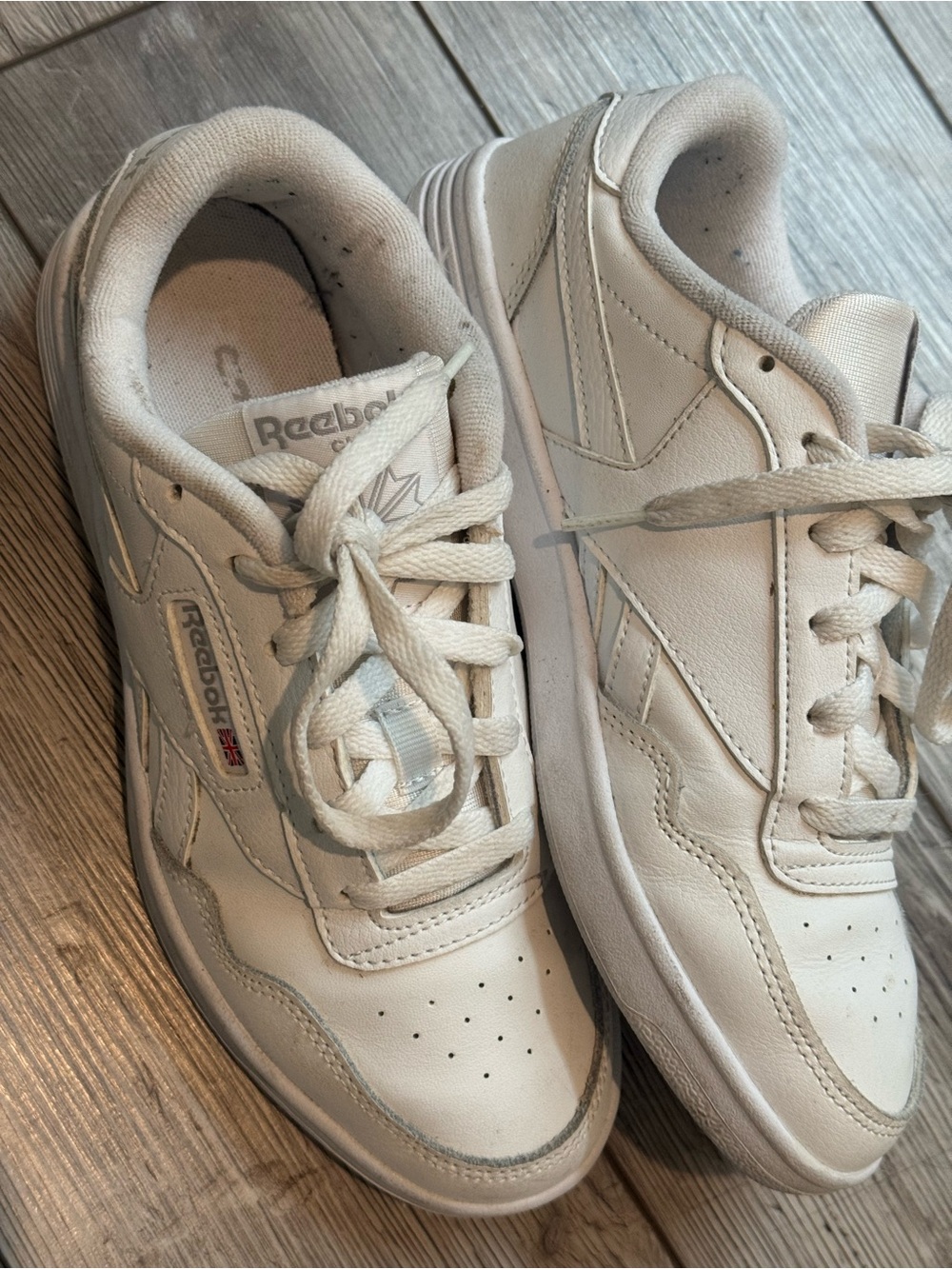 Reebok Classic Low-Top White Sneakers